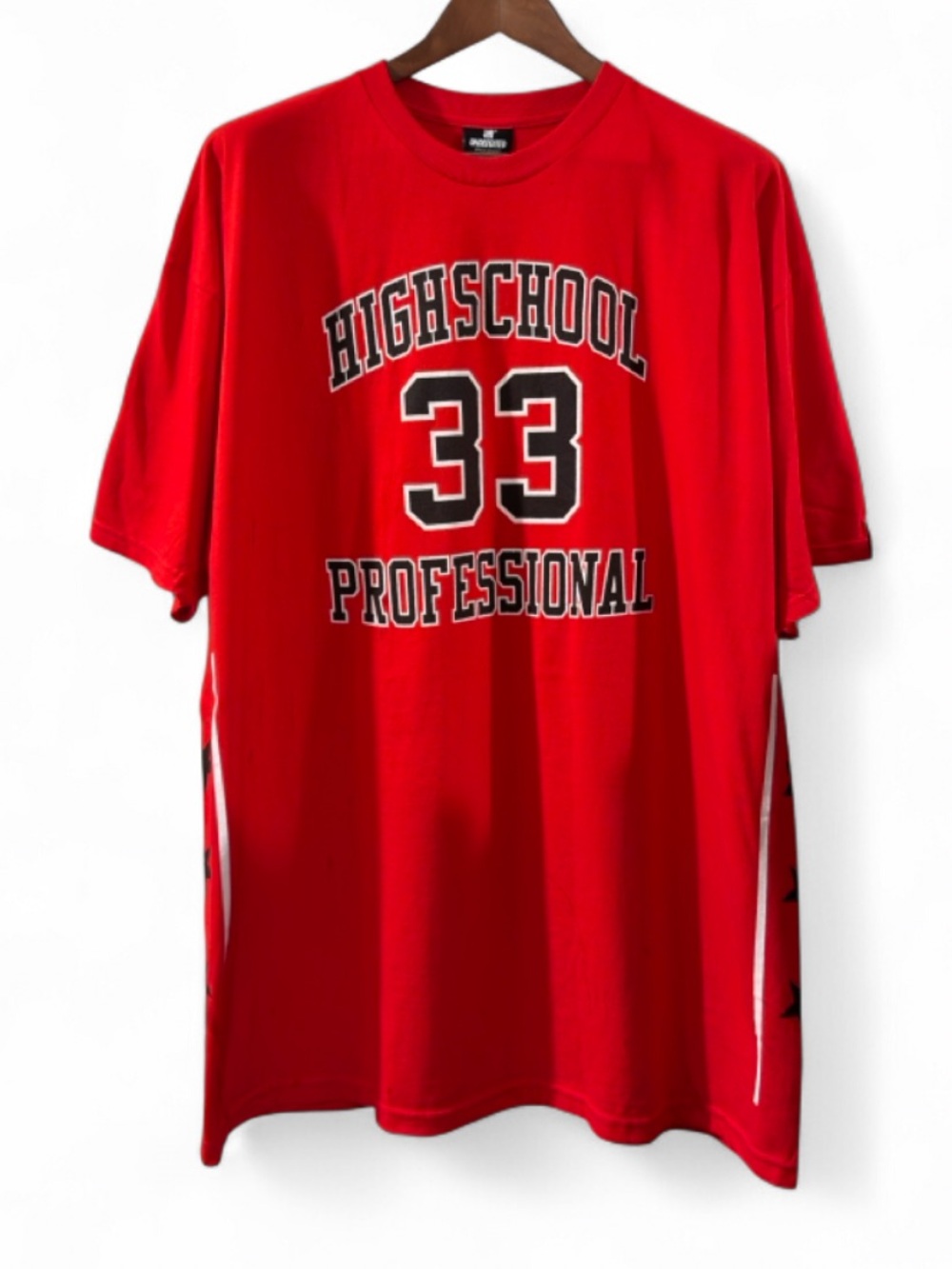 Undefeated 'Highschool Professional' Red Graphic T-shirt Size Men’s 2XL (NWT)